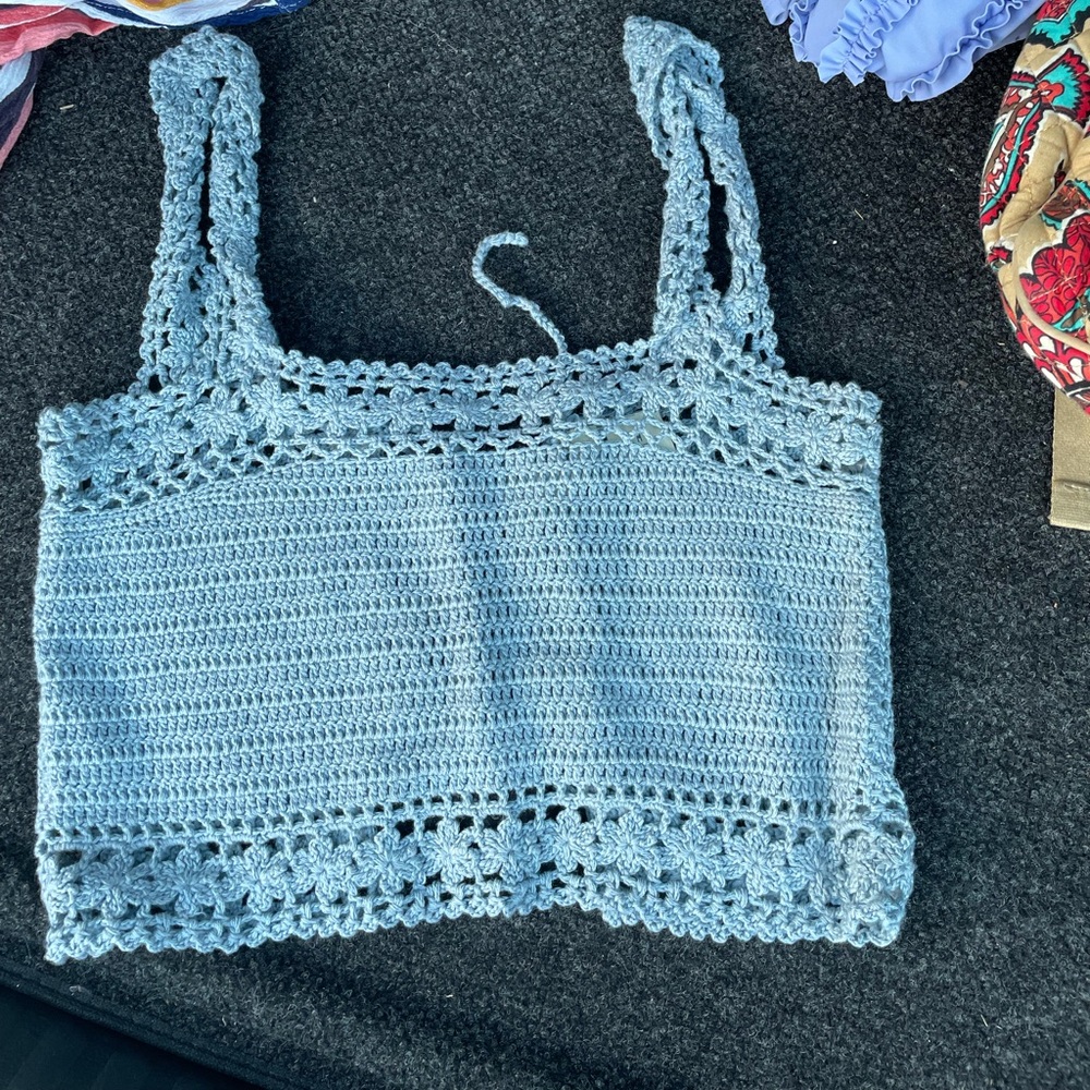 Knitted tank top